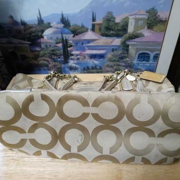 Coach Colette Designer Shoulder Tote Handbag Purse,Excellent Condition👜 - Picture 13 of 15